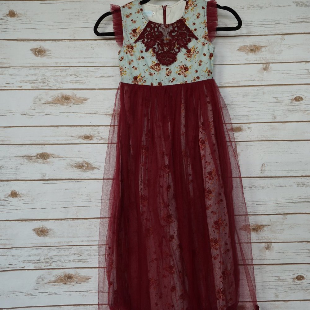 Just Couture Lace Tulle Dress